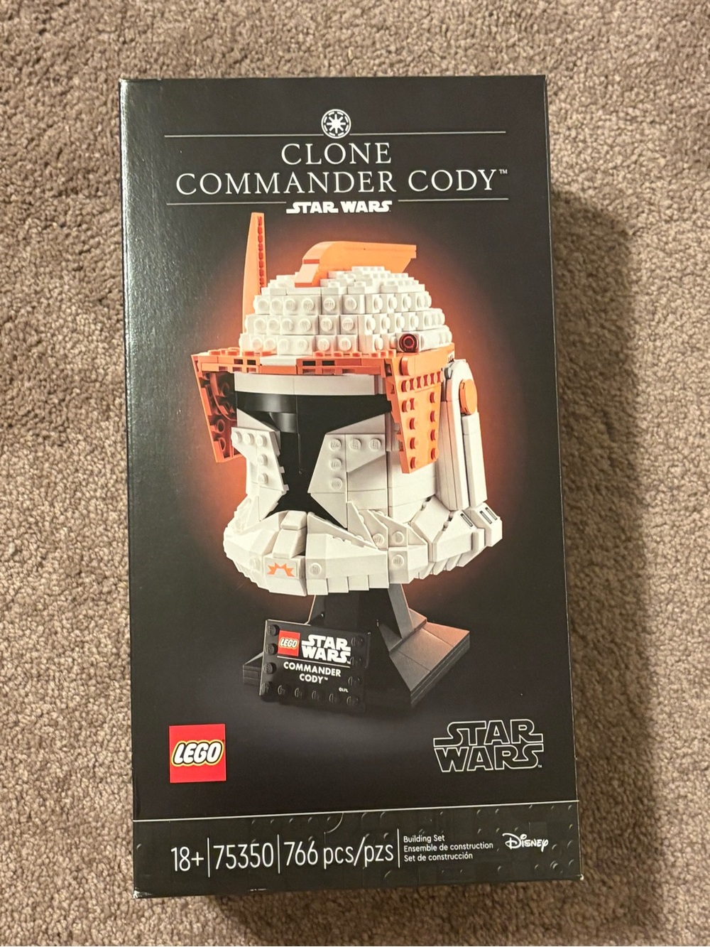 LEGO Star Wars Clone Commander Cody Helmet #75350 (766 pieces)